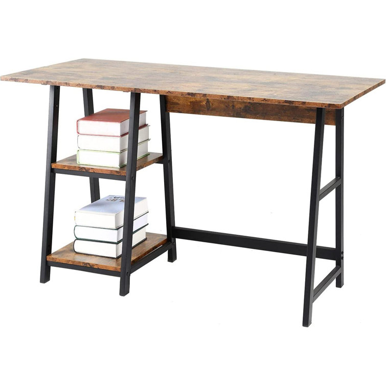 Borough Wharf Glynnis 120Cm W Rectangular Computer Desk Wayfair.co.uk